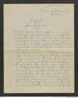 Nachlass Franz Steindachner, Brief von Adolf Horn an Franz Steindachner (26.11.1908), Inv.Nr. 239.07, Seite 1